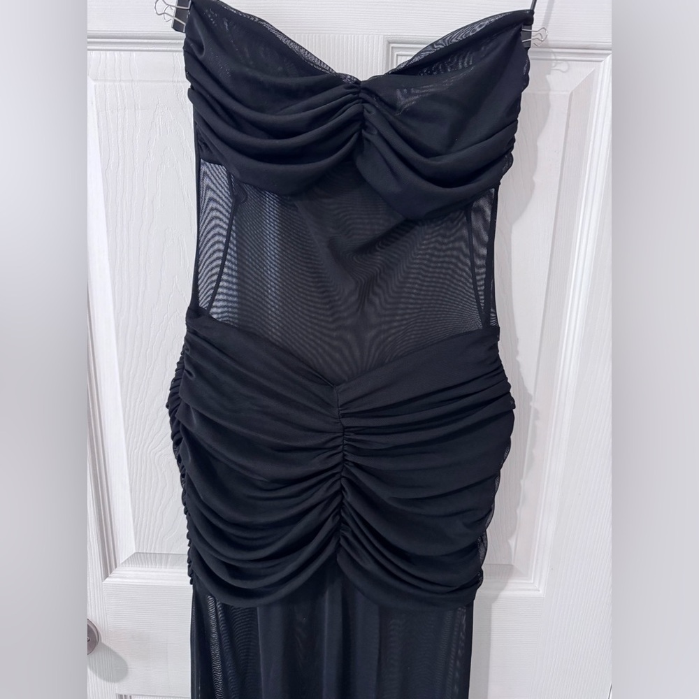 Windsor Sheer Mesh Maxi Dress - Picture 3 of 5